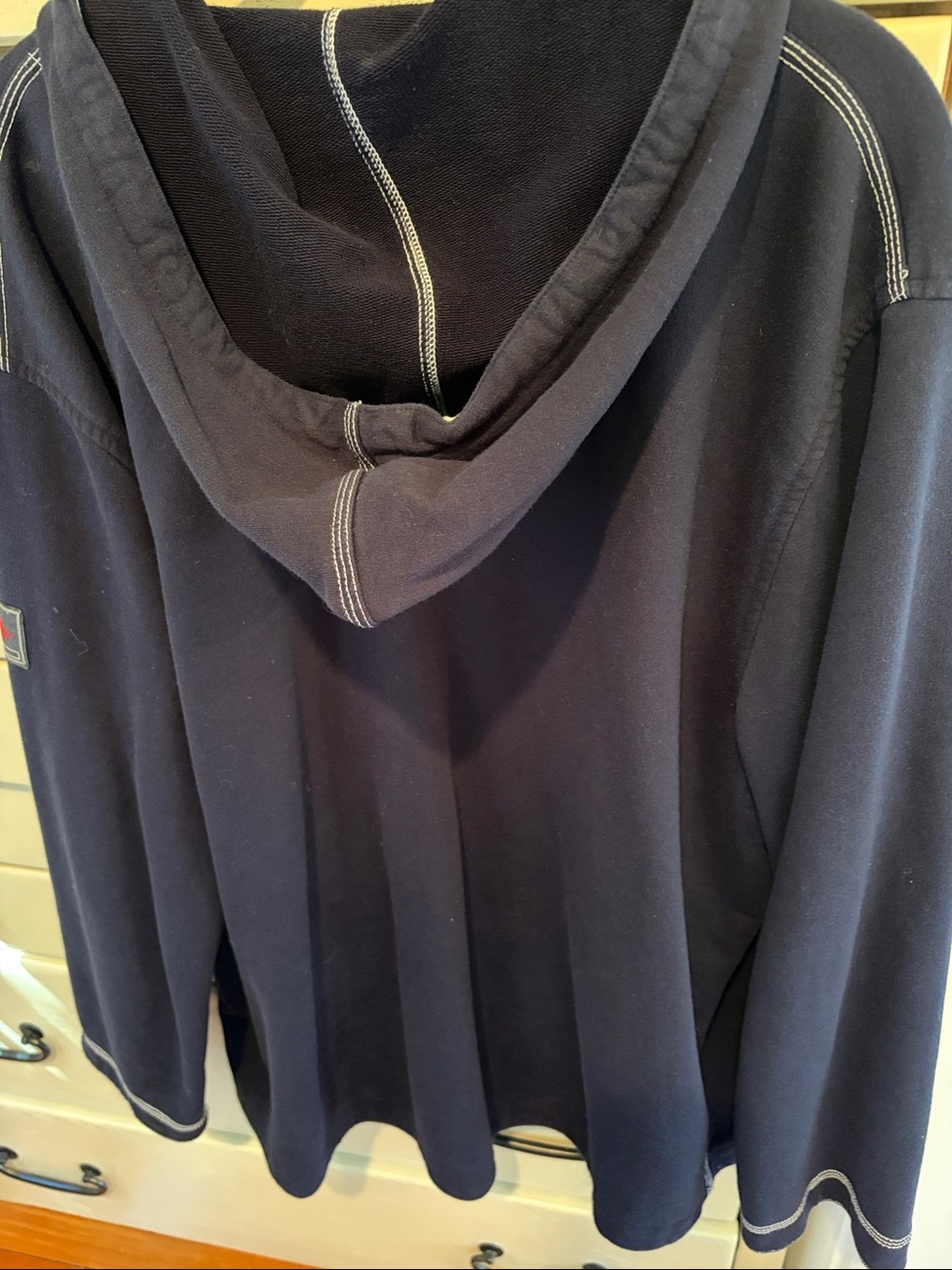 Vintage Ralph Lauren Jeans Co. Navy Blue Coastal Full Zip Jacket With Hood - Picture 5 of 10